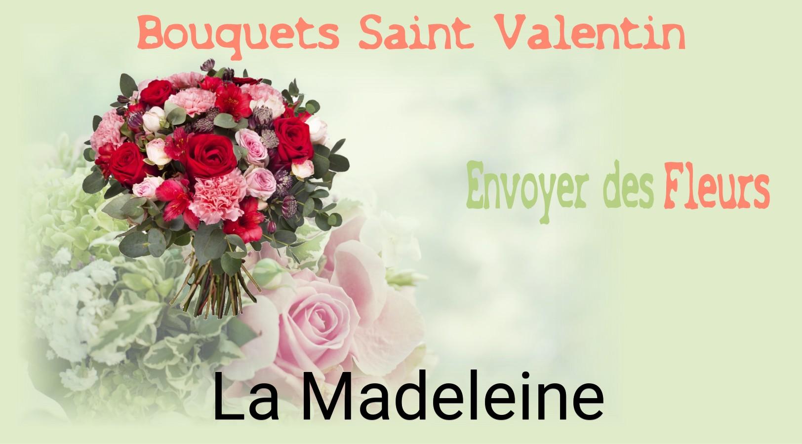 Roses de Saint-Valentin livrées à La Madeleine